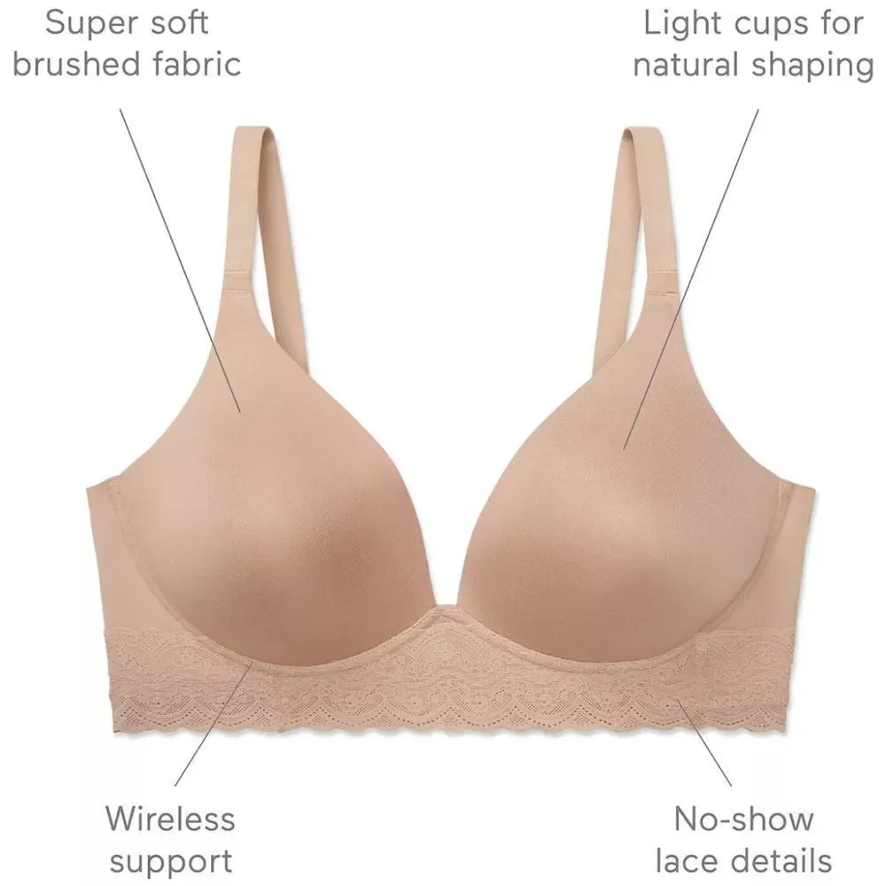 WARNER’S Cloud 9 Minimizer Wire-Free Bra 38D - Picture 6 of 7